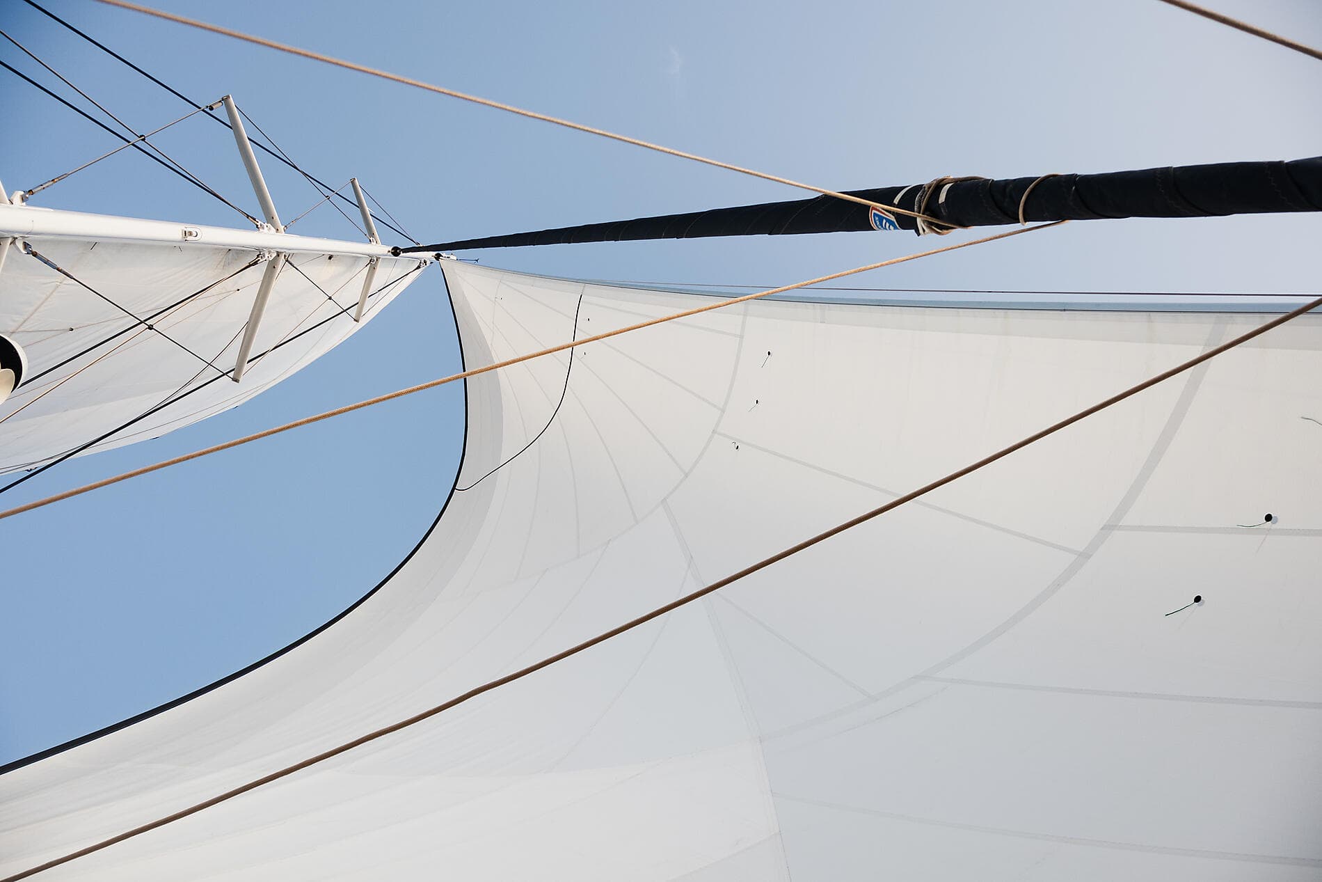 The Seychelles, under sail aboard the Spirit of Ponant