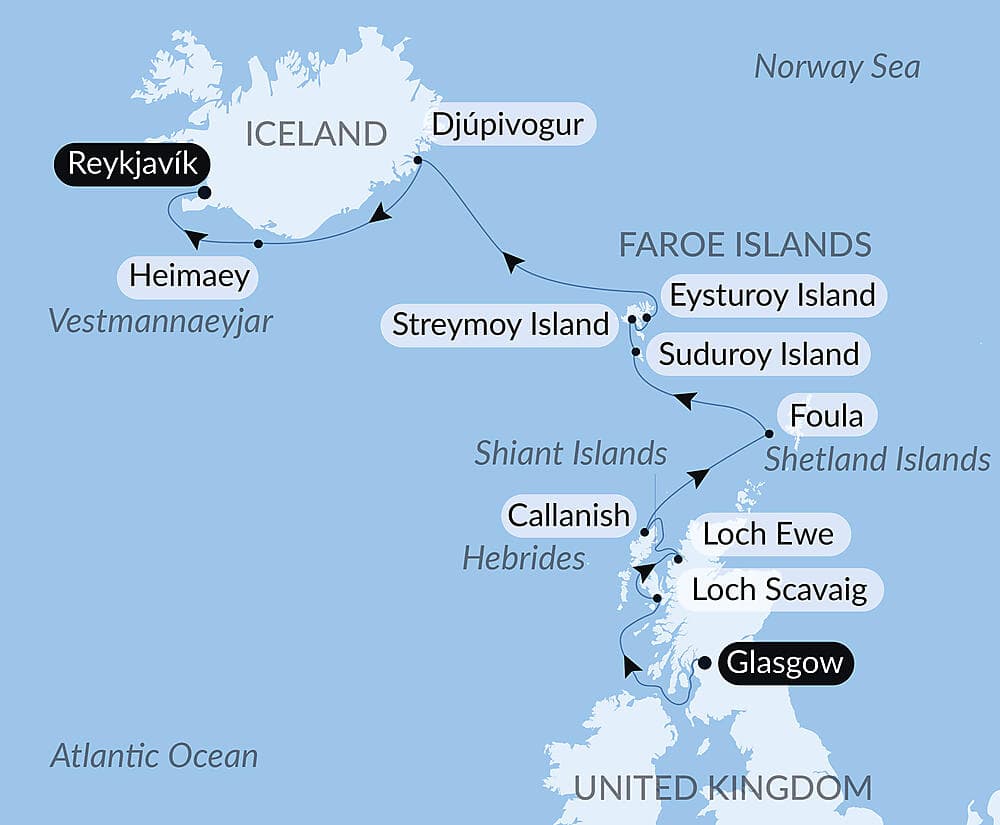 The wild archipelagos of the North Atlantic  null