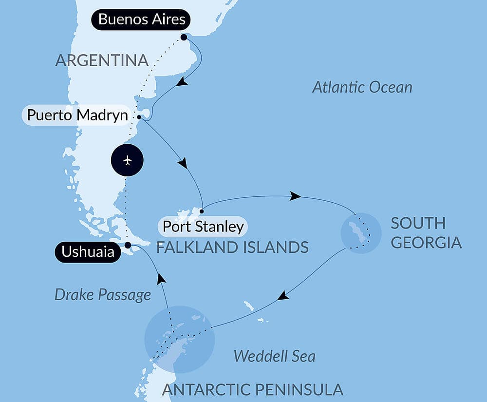 Journey to Austral Lands and Valdes Peninsula null