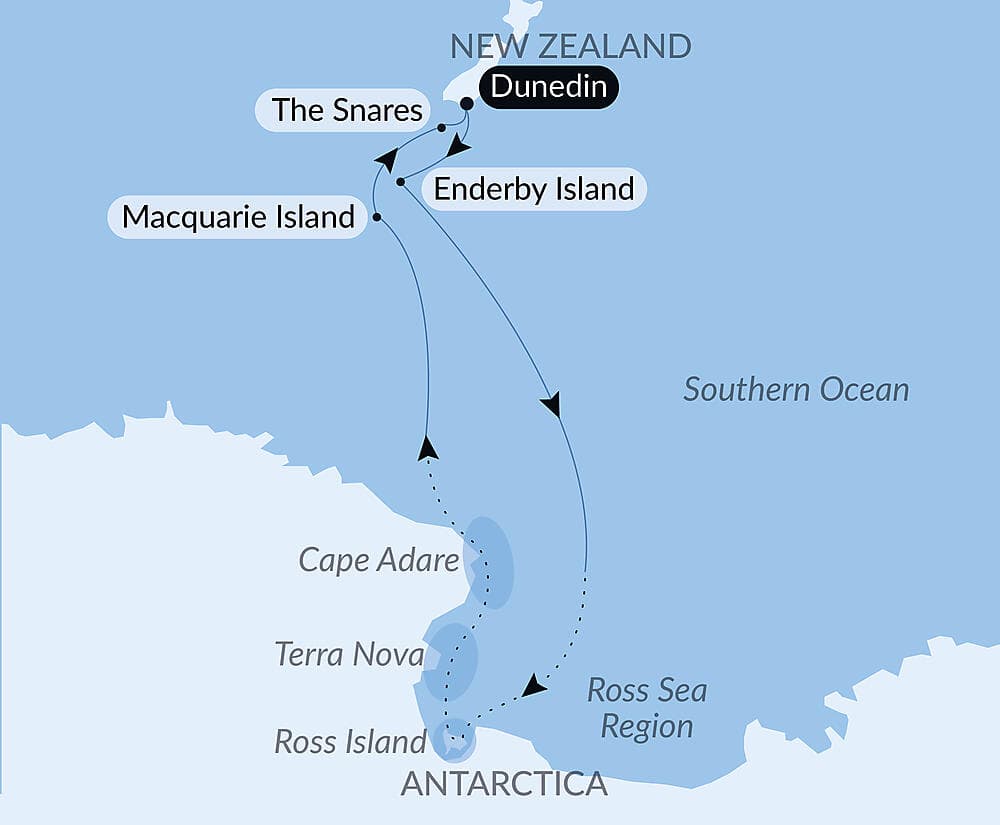 Scott & Shackleton’s Antarctic - Ross Sea Expedition