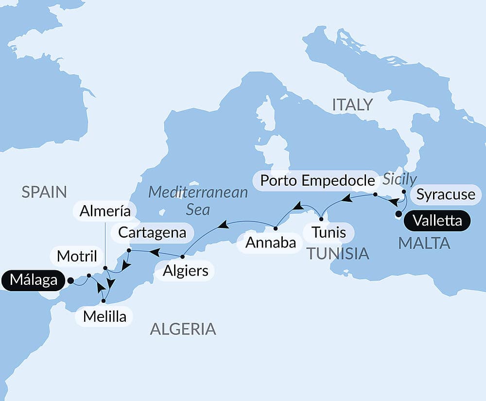 Ancient shores of the Mediterranean
