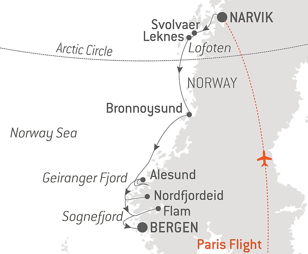 Autumn Splendours: From Lofoten to the Norwegian Fjords null