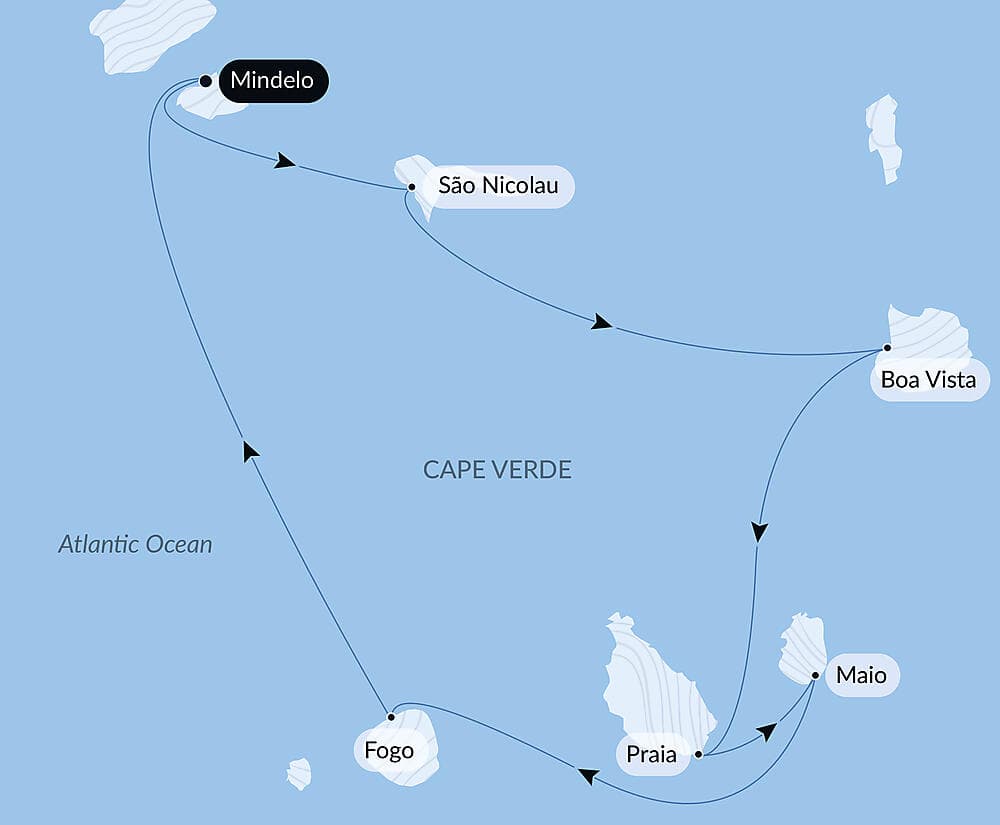 The many faces of Cape Verde null