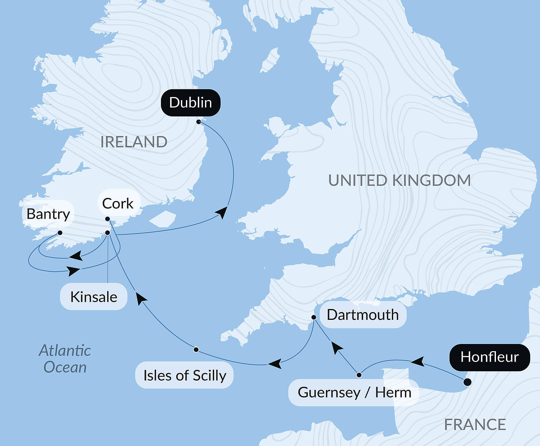 British archipelagos and Celtic shores
